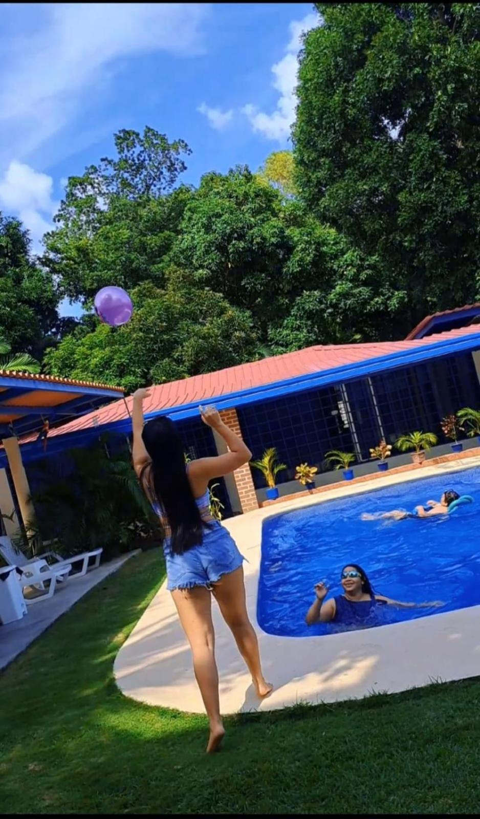 Hostal Villa Mayte Coronado Las Lajas  エクステリア 写真